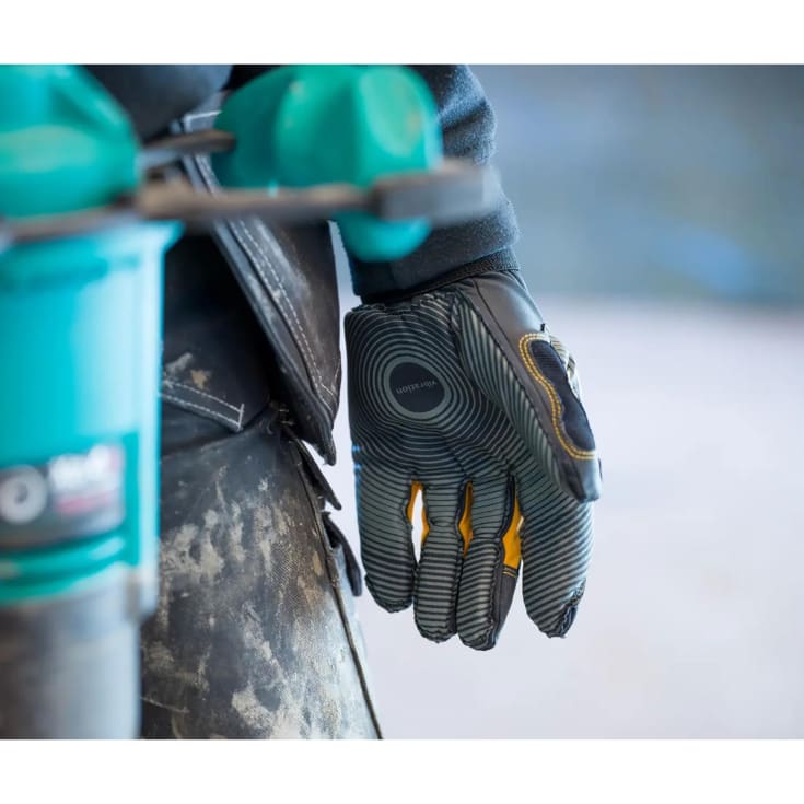 Tegera 9180A pro vibrationsdæmpende handsker, Sort, 10
