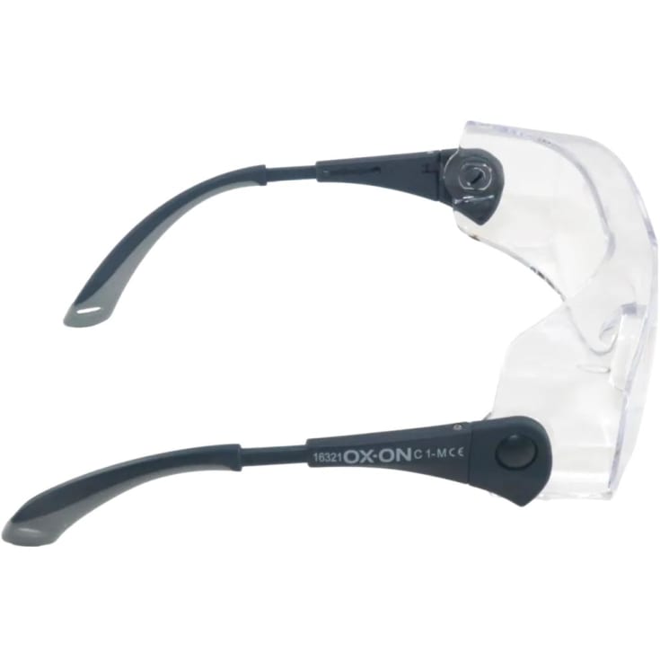 OX-ON OTG Supreme sikkerhedsbriller, Sort, ONESIZE