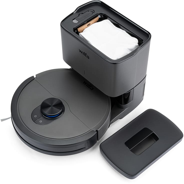 Wilfa Innobot RVC-B4LIN+ robotstøvsuger, gulvvask, 4000 PA, sort