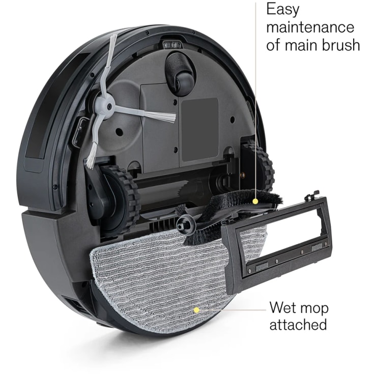 Wilfa Innobot RVC-B4LIN robotstøvsuger, gulvvask, 4000 PA, sort