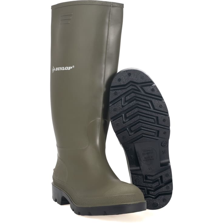 Dunlop Pricemastor gummistøvel, grønn, str. 35