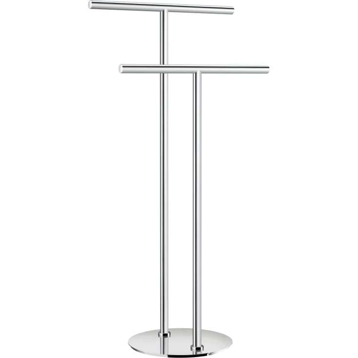 Smedbo Outline håndklædeholde, dobbelt, poleret rustfrit stål