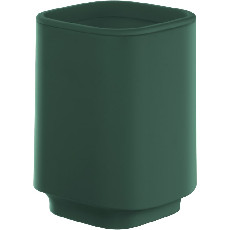 Beslagsboden Satin Square tandkrus, grøn