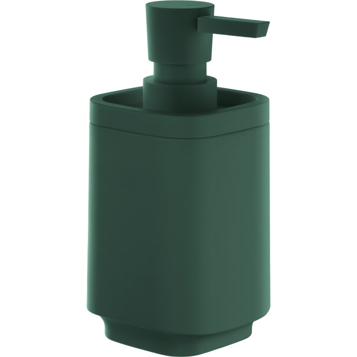 Beslagsboden Satin Square sæbedispenser, grøn