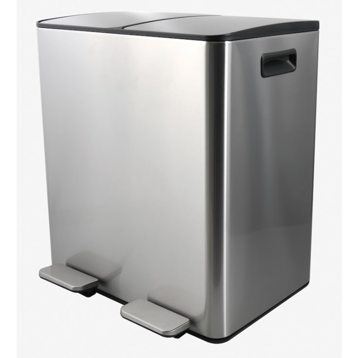 Spirella pedalspand Aliya stål 2x20 liter