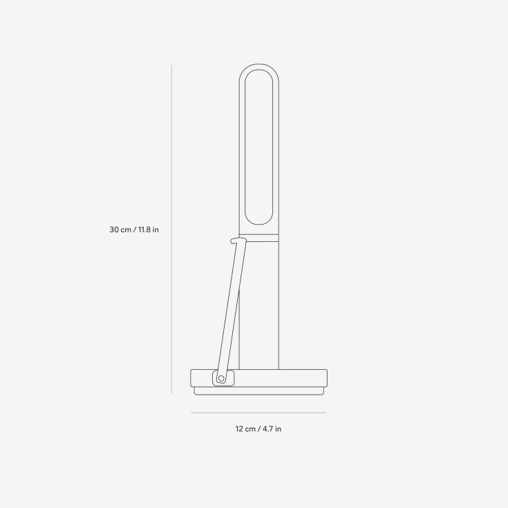 Vipp 266 køkkenrulleholder, sort