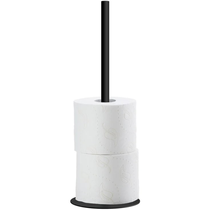 Smedbo Outline reservepapirholder, sort