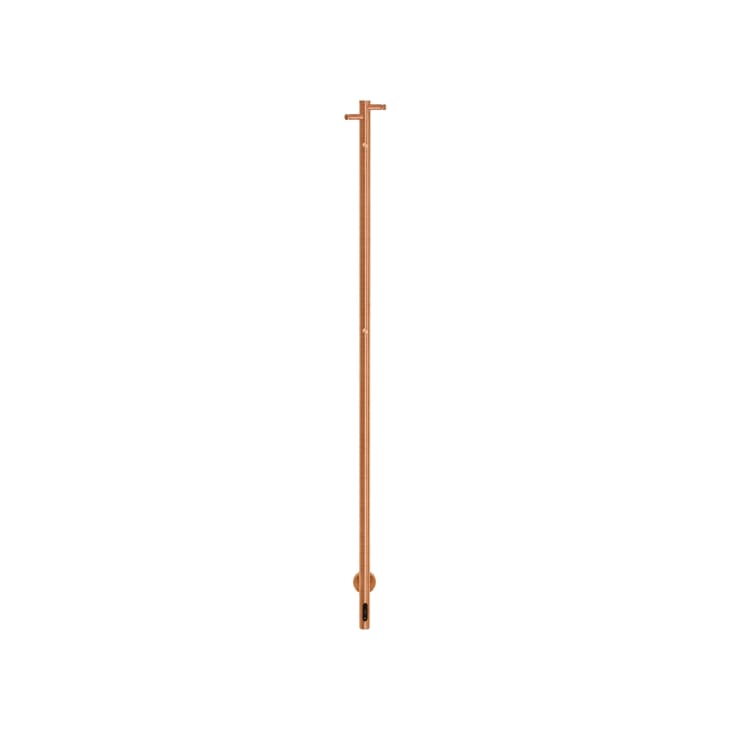Kriss Single handdukstork, el, 3,2x148 cm, borstad koppar
