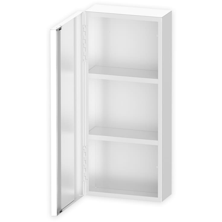 Kriss Skandi overskab, 30x70 cm, venstre, hvid