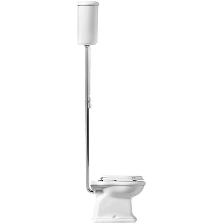 Lavabo Contea Retro High toilet, hvid