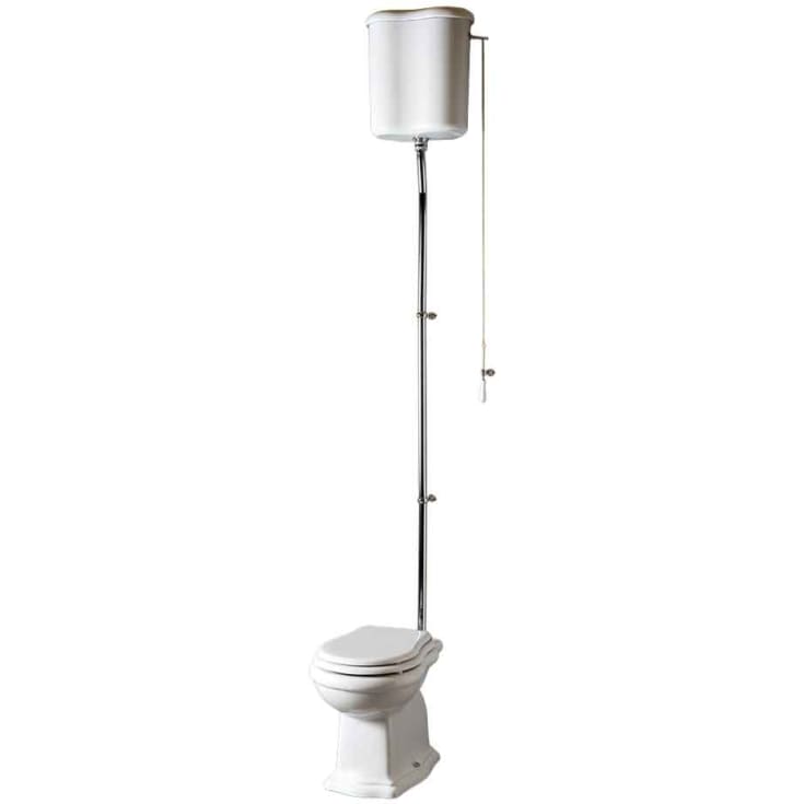 Lavabo Contea Retro High toilet, hvid
