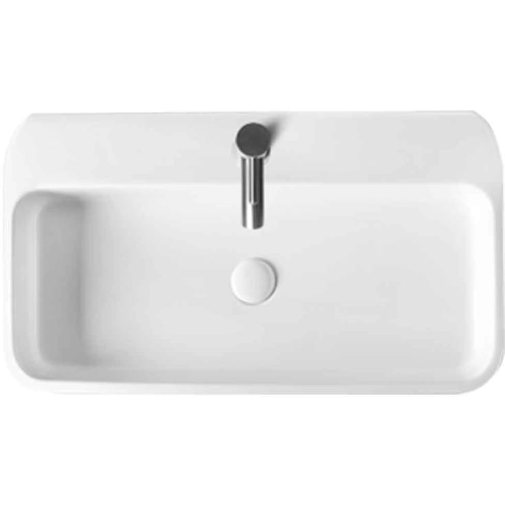 Lavabo Cosa servant, 80x48 cm, hvit