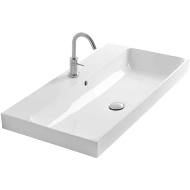 Lavabo tvättställ, 80x45 cm, vit