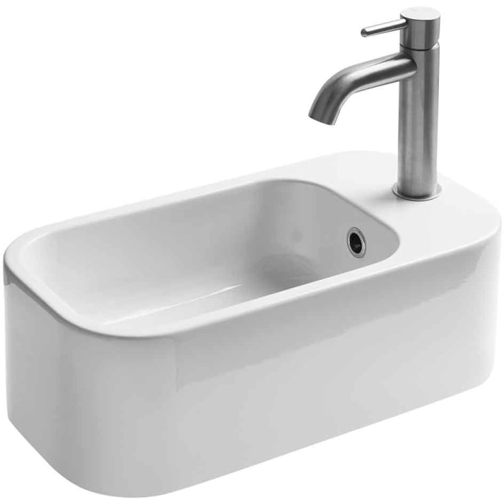 Lavabo Cosa håndvask, 25x48 cm, hvid