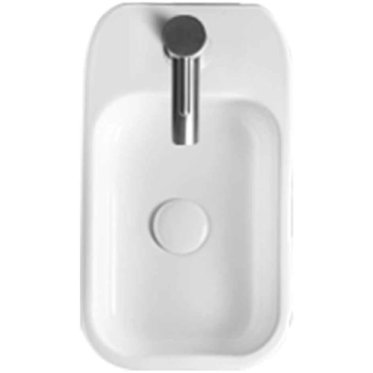 Lavabo Cosa håndvask, 25x48 cm, hvid