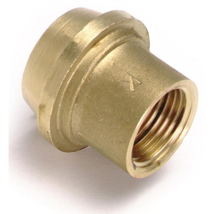Isiflo overgangshylse, G1" x G3/4", messing