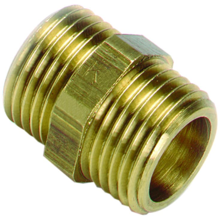 Isiflo ansatsnippel, G3/4", messing
