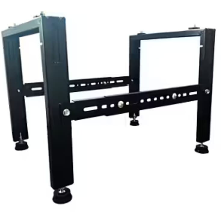 LuftX® Jordstativ 400mm justerbar sort