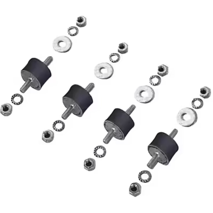 Vibrationsdæmpere Cylindriske 1 sæt