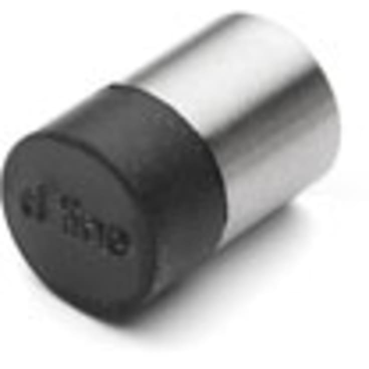 D line greb til brusedør, børstet stål