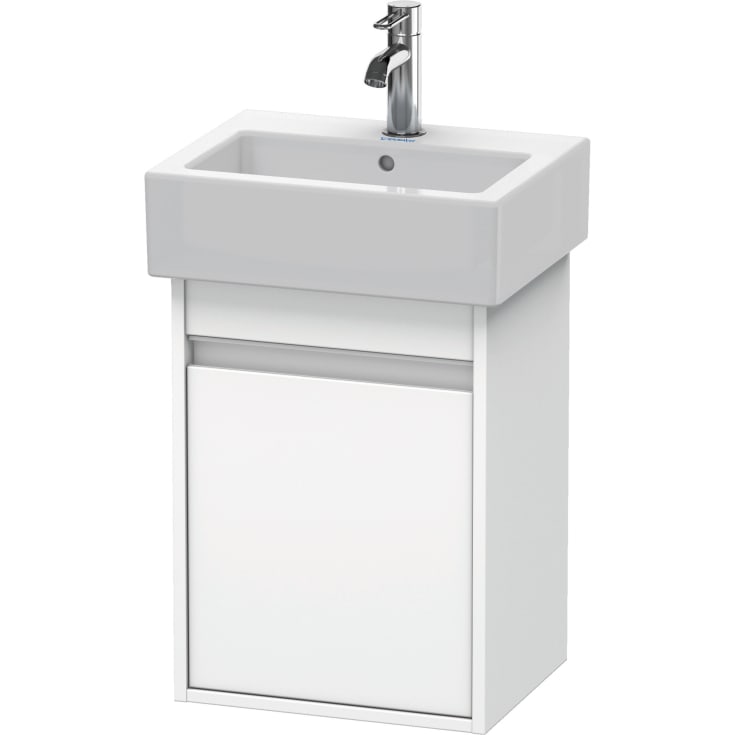 Duravit Ketho servantskap, 40x55 cm, venstre, matt hvit