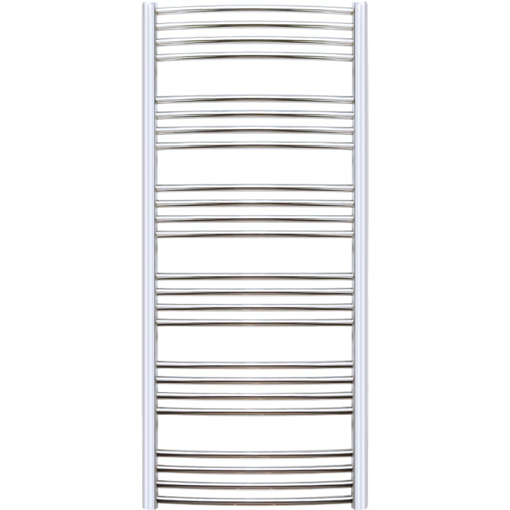 Kriss Round handdukstork, kombi, 60x132 cm, krom