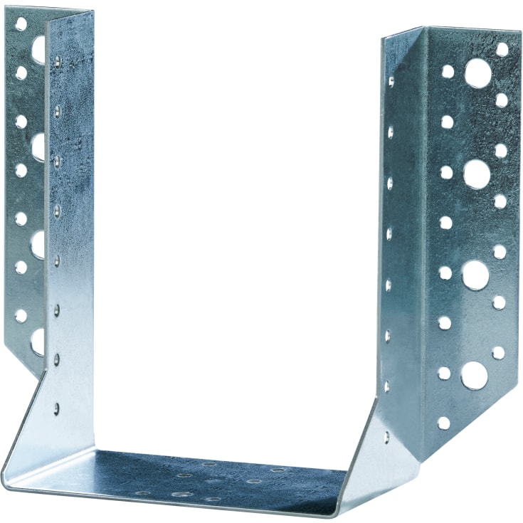 25 stk Bjælkesko, m/udadvendt flige, 140 x 180 x 2,0 mm