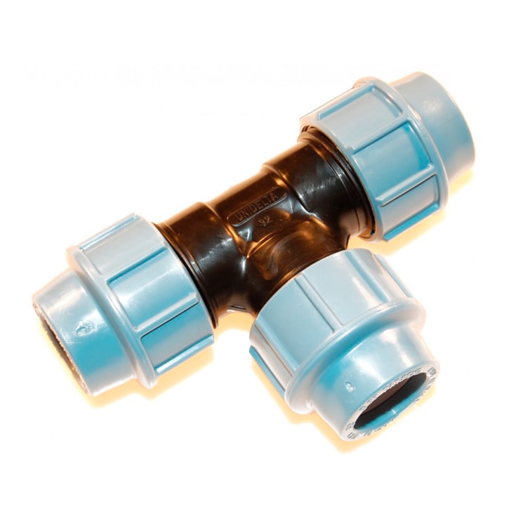 PP tee, 25 mm