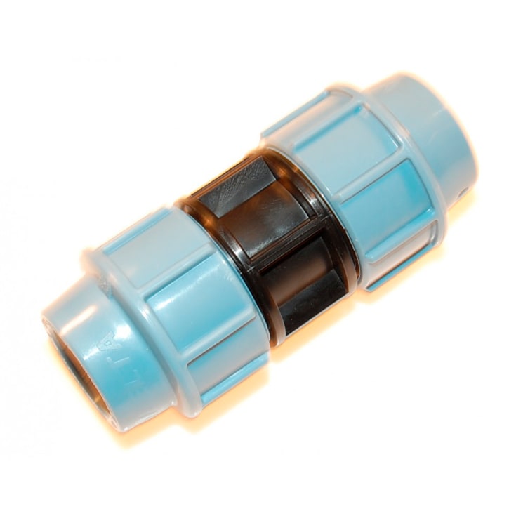 PP samlemuffe, 50 mm