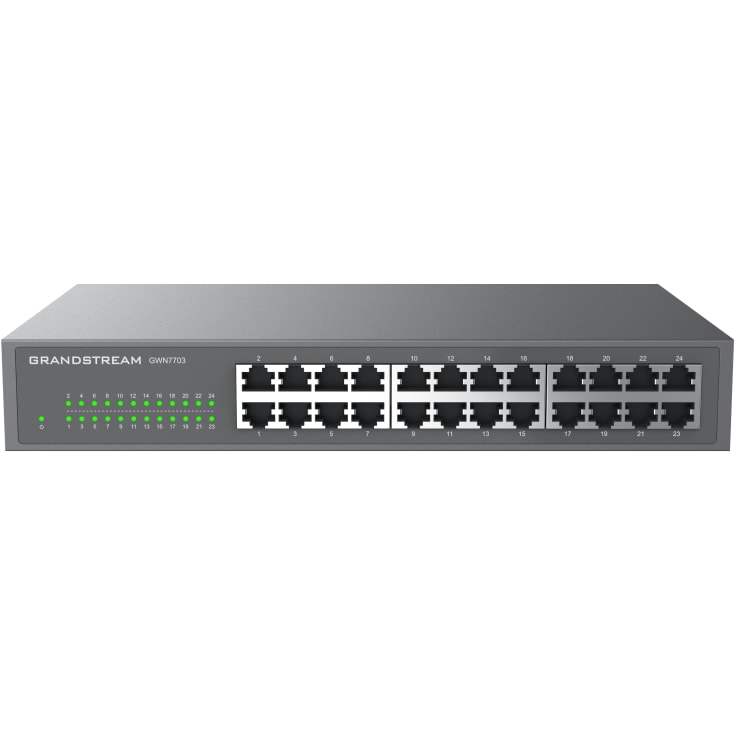 Grandstream GWN 7703 24x1G Ohanterad switch