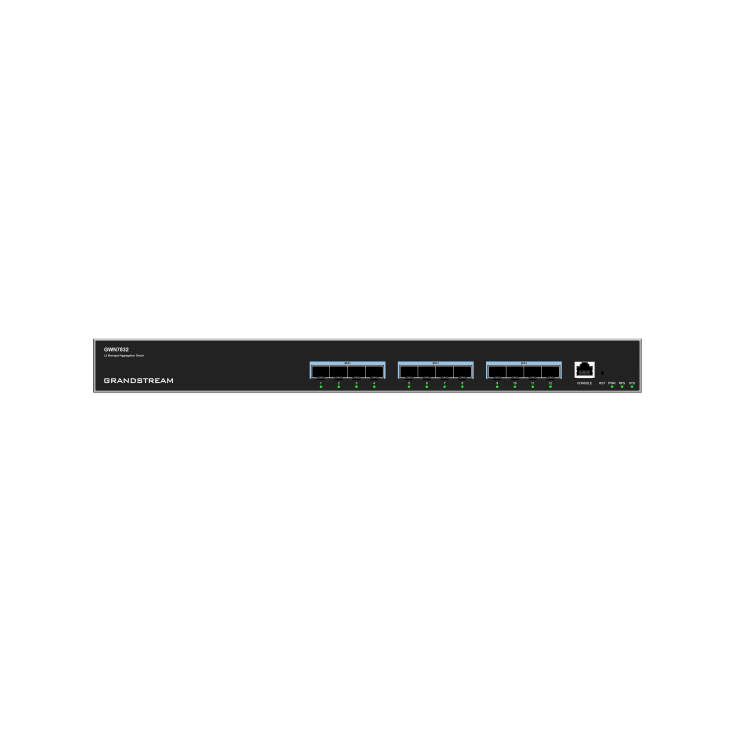 Grandstream GWN 7832-brytare 12xSPF+ Layer 3