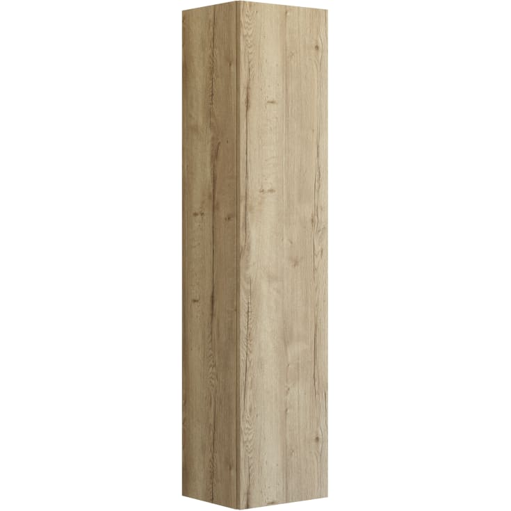 Dansani Luna högskåp, 40x176 cm, vänster, ek