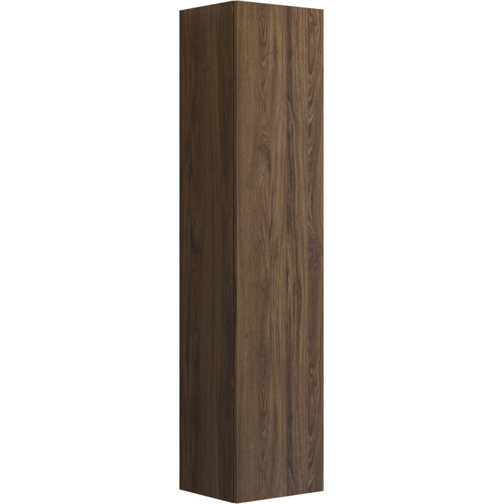 Dansani Inzo høyskap, 40x176 cm, høyre, brun eik