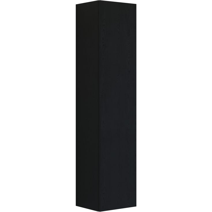 Dansani Luna högskåp, 40x176 cm, höger, svart ek