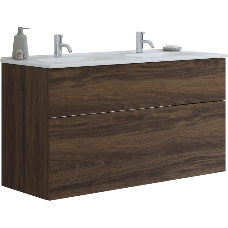 Dansani Luna møbelpakke, 121x45,5 cm, brun eg