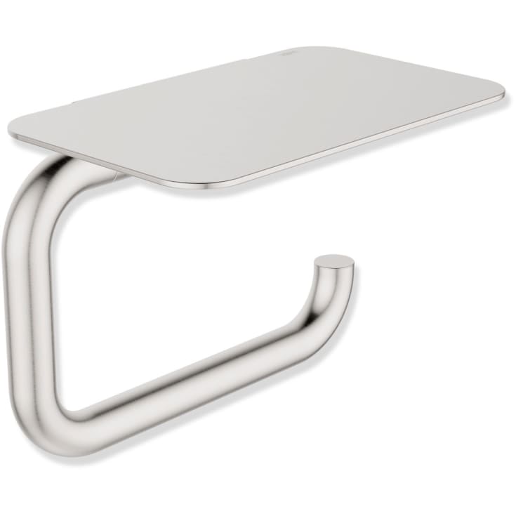 Hewi toiletrulleholder, børstet stål