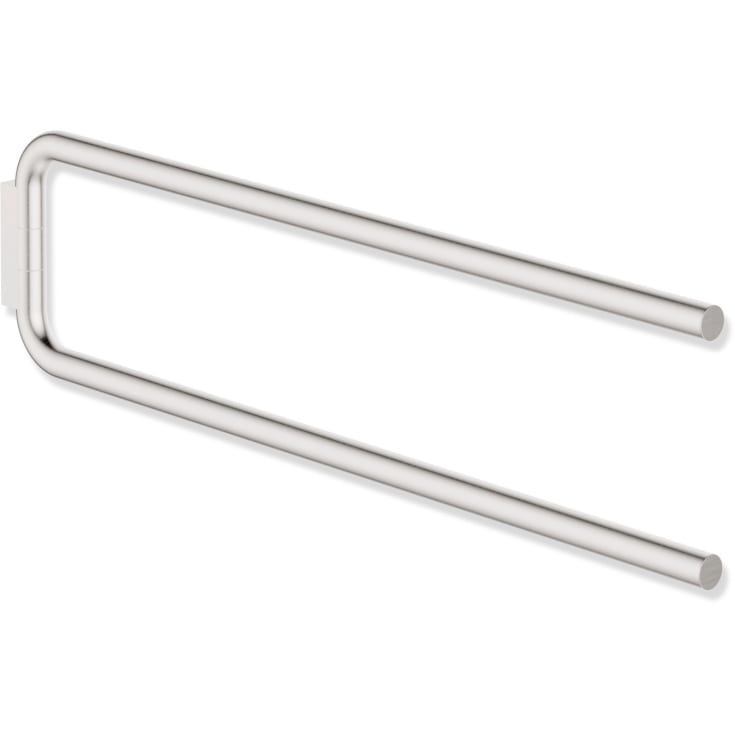 Hewi Serie 480 håndklædestang, 44,4 cm, børstet rustfrit stål