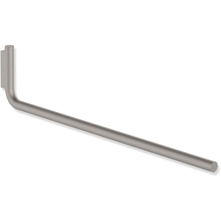 Hewi Serie 480 håndklædestang, 44,4 cm, mat grå
