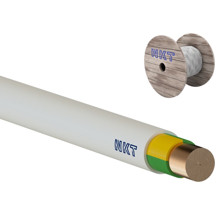 Kabel NOIKX Flex 90° 1G150 Eca, lysegrå T500