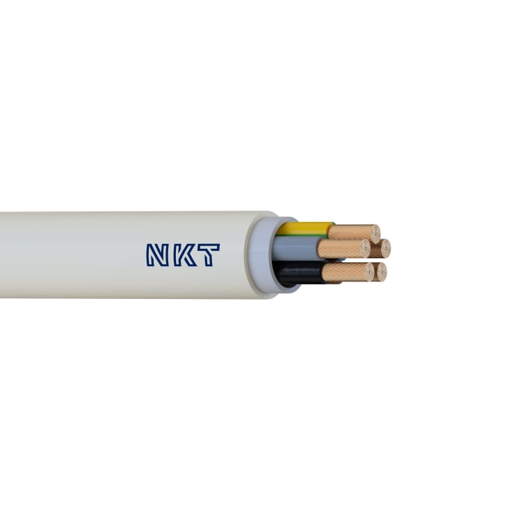 Kabel NOIKX Flex 90° 5G35 lysegrå T1000