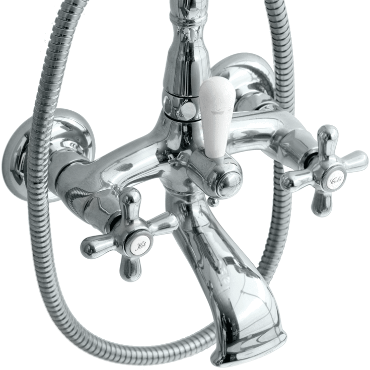 Lavabo Retro kararmatur med brusesæt, krom