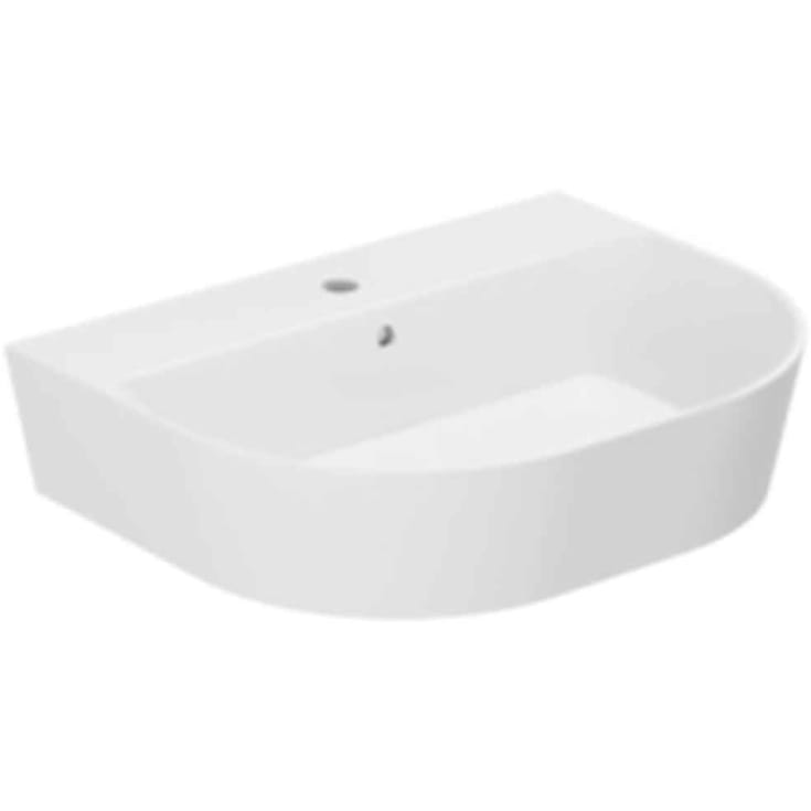 Lavabo Forma 65 servant, 65x50 cm, matt hvit