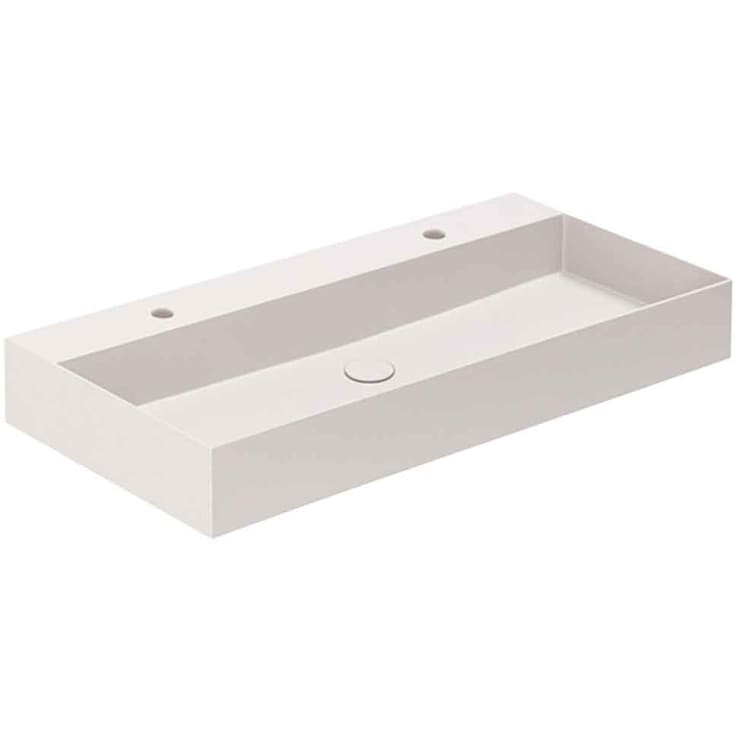 Lavabo Elegance SQ 102 tvättställ, 102x40 cm, matt grå