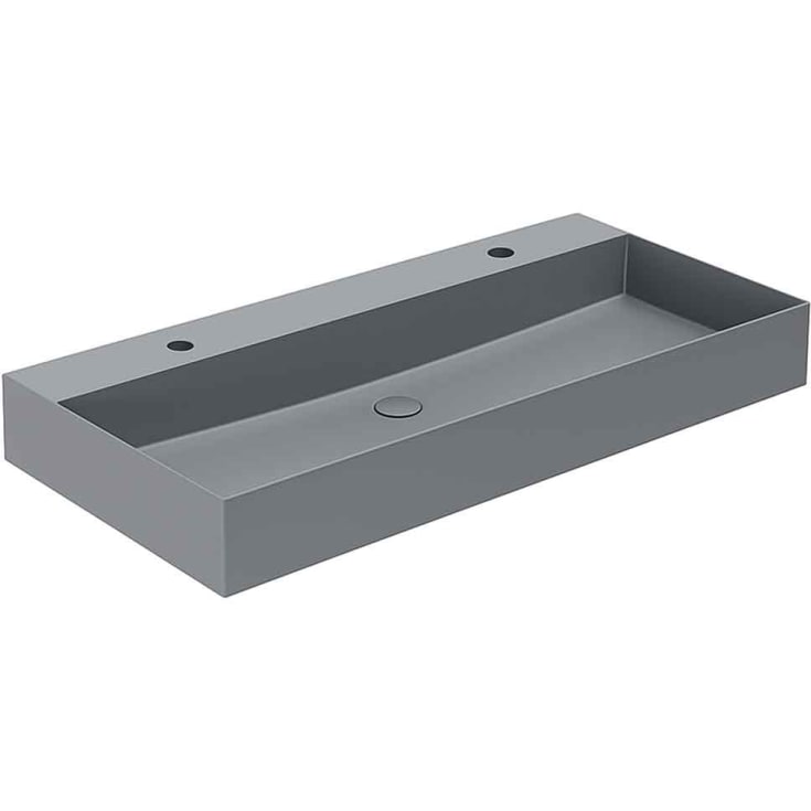 Lavabo Elegance SQ 102 håndvask, 102x40 cm, mat antracit