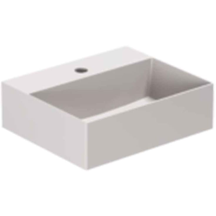 Lavabo Elegance SQ 42 håndvask, 42x35 cm, mat grå