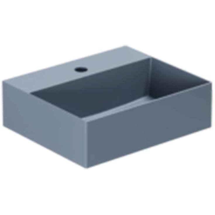 Lavabo Elegance SQ 42 håndvask, 42x35 cm, mat blå
