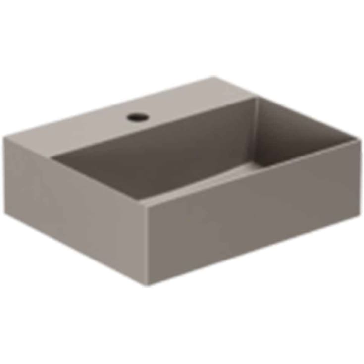 Lavabo Elegance SQ 42 tvättställ, 42x35 cm, matt brun