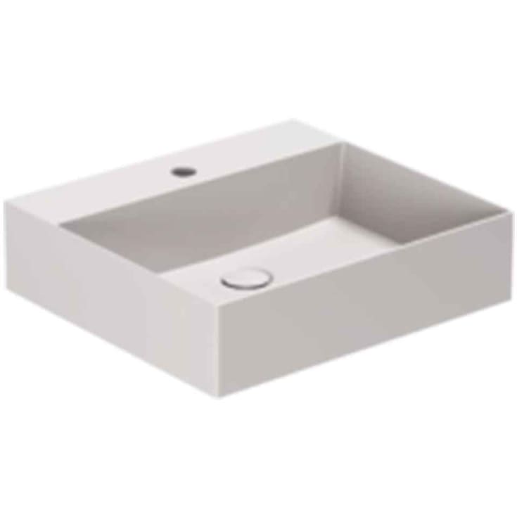 Lavabo Elegance SQ 50 håndvask, 50x45 cm, mat grå