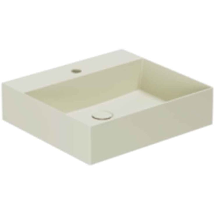 Lavabo Elegance SQ 50 håndvask, 50x45 cm, mat beige
