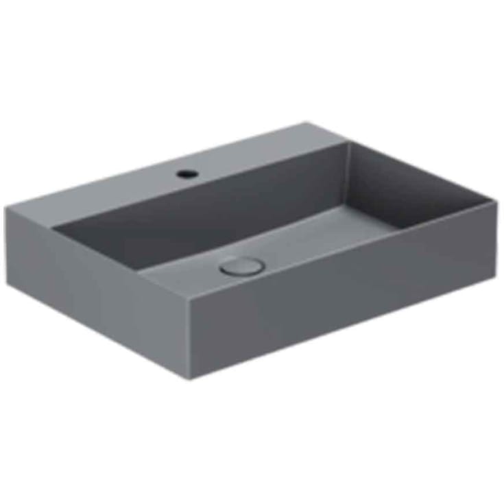 Lavabo Elegance SQ 60 tvättställ, 60x45 cm, matt antracit